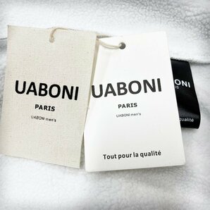 一枚限定EU製＆定価5万◆UABONI*Paris*トレーナー*ユアボニ*パリ発◆綿100％ 上品 裏起毛 保温 プリント プルオーバー スウェット 日常 XLの画像9