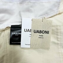 定番EU製＆定価3万◆UABONI*Paris*ショートパンツ*ユアボニ*パリ発◆高級 コットン 通気 無地 ソフト 半ズボン 紳士 通勤 通学 夏服 2XL/52_画像9