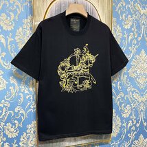 定価2万★christian milada・ミラノ発・半袖Tシャツ★コットン100％ 上品 薄手 吸汗速乾 通気 ユニコーン スウェット 男女兼用 M/46サイズ_画像10