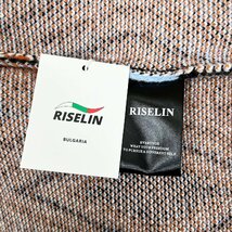 個性ヨーロッパ製※定価5万◆ブルガリア発※RISELIN セーター ウール混 柔らかい 快適 厚手 ニット 防寒 総柄 レトロ 定番 トップス 2XL/52_画像9