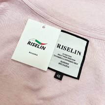 人気ヨーロッパ製※定価2万◆ブルガリア発※RISELIN 半袖Tシャツ 通気 快適 吸汗 可愛い 花柄 蝶 トップス スウェット キレイめ 夏 L/48_画像10