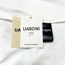 個性EU製＆定価2万◆UABONI*ユアボニ*半袖Tシャツ*フランス*パリ発◆コットン100％ 通気 ゆったり キャラクター クマ カットソー 夏 M/46_画像9