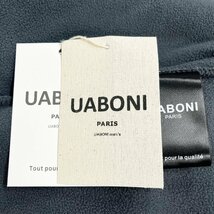 最上級EU製＆定価5万◆UABONI*Paris*セーター*ユアボニ*パリ発◆カシミヤ ソフト 厚手 防寒 リブ編み 暖かい ニット 秋冬 2XL/52サイズ_画像10