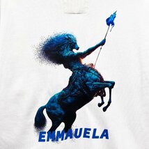 個性・Tシャツ 定価2万◆Emmauela・イタリア・ミラノ発◆上品 快適 薄手 ゆったり いて座 ケンタウロス カットソー ユニーク 春夏 L/48_画像6