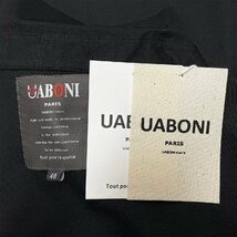 定番EU製＆定価4万◆UABONI*Paris*ポロシャツ*ユアボニ*パリ発◆上質 快適 ソフト POLO 吸汗速乾 無地 通勤 カジュアル XL/50サイズ_画像9