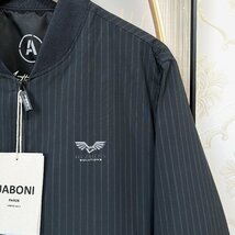 最上級EU製＆定価6万◆UABONI*Paris*ジャケット*ユアボニ*パリ発◆上質 薄手 速乾 快適 洗練 高機能 ブルゾン 登山服 普段着 2XL/52サイズ_画像6