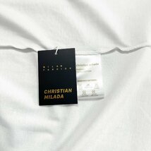 定価2万★christian milada・ミラノ発・半袖Tシャツ★綿100％ 上級 吸汗 通気 個性 魚座柄 トップス カットソー 男女兼用 夏服 2XL/52_画像10