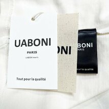 定番EU製＆定価2万◆UABONI*Paris*半袖Tシャツ*フランス*パリ発◆綿100% ゆったり 吸汗速乾 スウェット 遊び心 オシャレ 人気 M/46サイズ_画像10