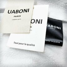 一枚限定EU製＆定価5万◆UABONI*Paris*トレーナー*ユアボニ*パリ発◆米国産コットン100％ 暖かい ソフト 裏起毛 プルオーバー レジャー XL_画像9