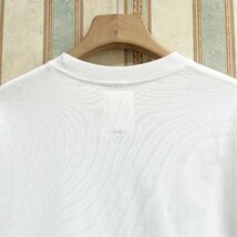 個性 定価2万 FRANKLIN MUSK・アメリカ・ニューヨーク発 半袖Tシャツ 薄手 上質 吸汗 通気 ゆったり スウェット オシャレ 通勤 サイズ3_画像5