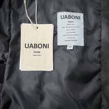 最高級EU製＆定価16万◆UABONI*Paris*ユアボニ*レザージャケット*フランス◆最上級羊革 シープスキン 薄手 ライダース オートバイ M/46_画像10