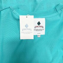 個性 定価2万 FRANKLIN MUSK・アメリカ・ニューヨーク発 半袖Tシャツ コットン100％ 通気 吸汗 グラデーション カットソートップス サイズ4_画像10