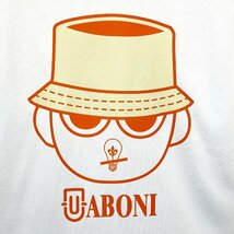 人気EU製＆定価2万◆UABONI*ユアボニ*半袖Tシャツ*フランス*パリ発◆コットン100％ 薄手 吸汗 通気 遊び心 可愛い カットソー 日常 XL/50_画像7