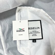 定番ヨーロッパ製※定価5万◆ブルガリア発※RISELIN ジャケット 薄手 軽量 速乾 日焼け止め 爽やか 切替 おしゃれ スポーツ 男女兼用 XL/50_画像9