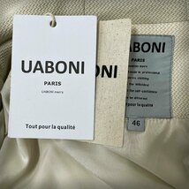 ★最高級EU製＆定価7万◆UABONI*Paris*スタジャン*ユアボニ*パリ発◆上質 高級刺繍 個性 フード脱着不可 ジャケット ブルゾン アウトドア M_画像9