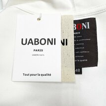 定番EU製＆定価4万◆UABONI*Paris*パーカー*ユアボニ*パリ発◆上質コットン 個性 ゆったり 油絵 英字 スウェット ユニセックス XL/50サイズ_画像9