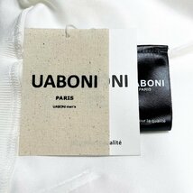 定番EU製＆定価4万◆UABONI*Paris*パーカー*ユアボニ*パリ発◆コットン100％ 個性 ソフト プルオーバー カジュアル 男女兼用 秋冬 2XL/52_画像10