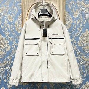  regular price 6 ten thousand *christian milada* milano departure * jacket * on shortage of stock hand . manner water-repellent plain britain character pattern blouson outer Trend standard 2XL/52 size 