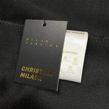 定価4万★christian milada・ミラノ発・パーカー★上品 綿100％ 快適 スウェット トップス 個性 ユニセックス 普段着 L/48サイズ_画像10