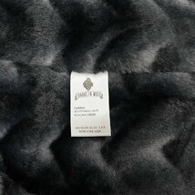 最高級 定価9万 FRANKLIN MUSK・アメリカ・ニューヨーク発 豪華毛皮・テーラードジャケット ミンク/カシミヤ混 防寒 ビジネス 通勤 サイズ2_画像10