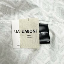 個性EU製＆定価2万◆UABONI*Paris*半袖シャツ*ユアボニ*パリ発◆コットン100％ 薄手 吸汗速乾 総柄 お洒落 スウェット トップス レジャー L_画像10