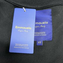 定番・トレーナー 定価4万◆Emmauela・イタリア・ミラノ発◆綿100% 上質 リラックス 吸湿 クマ お洒落 スウェット 男女兼用 M/46サイズ_画像9