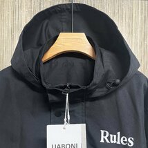 ★★人気EU製＆定価6万◆UABONI*Paris*ブルゾン*ユアボニ*パリ発◆高級 防風 丈夫 英字 アメカジ ジャケット リラックス オシャレ 2XL/52_画像4