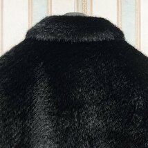 最高峰 定価11万 FRANKLIN MUSK・アメリカ・ニューヨーク発 豪華毛皮・ミンク・ファーコート・極地防寒 クマ ジャケット 真冬 サイズ2_画像5