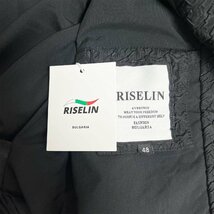 新作ヨーロッパ製※定価6万◆ブルガリア発※RISELIN ジャケット 薄手 通気 速乾 凹凸 無地 カジュアル ゆったり アウター 春夏 定番 M/46_画像9