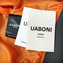 個性EU製＆定価8万◆UABONI*Paris*フライトジャケット/MA-1*ユアボニ*パリ発◆上質 薄手 USAF*TYPE オシャレ INDIANS M/46サイズ_画像9