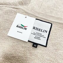 新作ヨーロッパ製※定価5万◆ブルガリア発※RISELIN セーター 上品 ウール混 防寒 ソフト 快適 ニット トップス 綺麗 レディース M/46_画像10