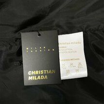 定価6万★christian milada・ミラノ発・ジャケット★個性 洗練 英字 総柄 ライトアウター ストリート ブルゾン 日常 秋冬 XL/50サイズ_画像10