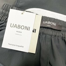 新作EU製＆定価5万◆UABONI*Paris*スラックス*ユアボニ*パリ発◆上質 快適 速乾 ビッグシルエット チノパン ボトムス スポーティー XL/50_画像10