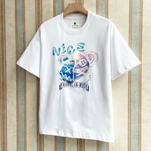 定番 定価2万 FRANKLIN MUSK・アメリカ・ニューヨーク発 半袖Tシャツ 高級 個性 クマ カットソー カジュアル ゆったり トップス サイズ4_画像10