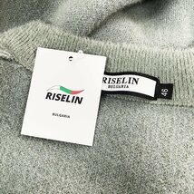 最高級ヨーロッパ製※定価5万◆ブルガリア発※RISELIN セーター ニット ミンク/カシミヤ混 快適 防寒 柔らかい お洒落 秋冬 2XL/52サイズ_画像7