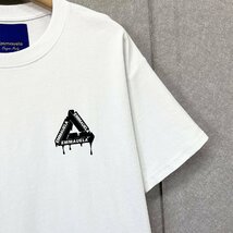 人気・半袖Tシャツ 定価2万◆Emmauela・イタリア・ミラノ発◆上級 快適 吸汗 速乾 ウサギ柄 トレンド スウェット レジャー 春夏 L/48サイズ_画像7