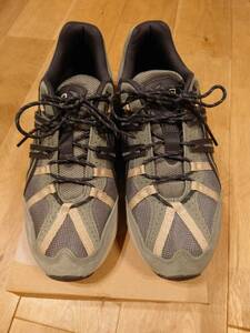 【送料込み】【美品】Asics アシックス Gel-Sonoma 180 ゲルソノマ LICHEN GREEN/GRAPHITE GRAY 27.5cm US9.5