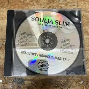 シ● HIPHOP,R&B SOULJA SLIM - THE STREETS MADE ME アルバム,RARE CD 中古品