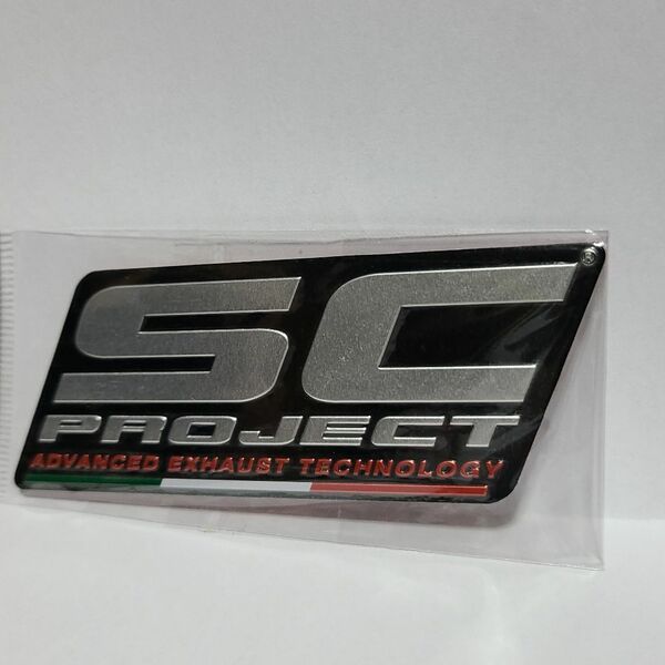 SC-PROJECT SCプロジェクト イタリア 耐熱アルミステッカー