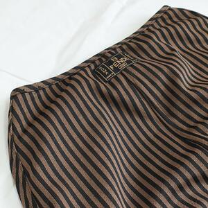  regular goods Fendi FENDI skirt LAP skirt stripe Authentic Mint