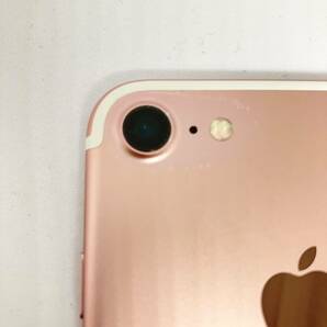 【iPhone7 32GB】 SIMフリー ローズゴールド MNCJ2J/A A1779 箱あり アクティベーションロック解除済み ピンク アイフォーン アイフォン の画像8