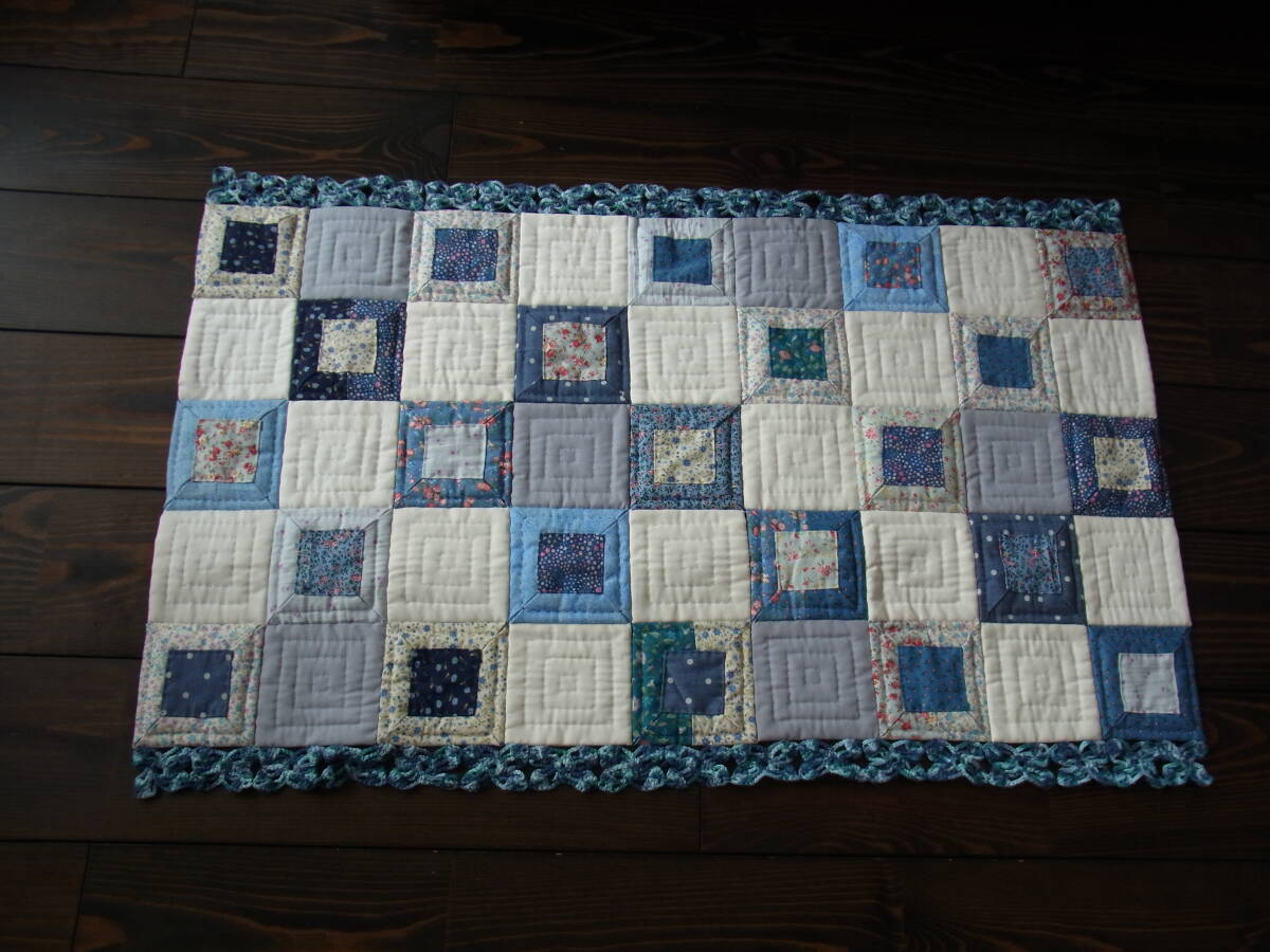 手工拼布挂毯怎么样, 等(约71cm×93cm), 缝纫, 刺绣, 完成的产品, 其他的