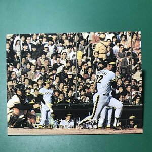 1978年　カルビー　プロ野球カード　78年　阪神　田淵　【D10】