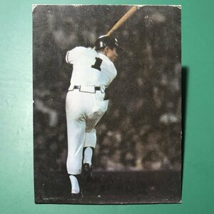 1974年　カルビー　プロ野球カード　74年　363番　巨人　王貞治　【D36】