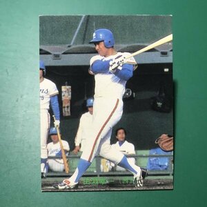 1983年　カルビー　プロ野球カード　83年　240番　西武　田淵　　　【E42】