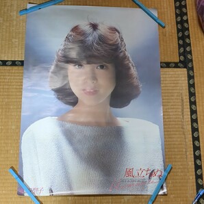 松田聖子 ポスター A1ポスター 松田聖子/風立ちぬ【シングル発売告知/店貼り/大サイズ】CBSソニー/アイドル 非売品の画像1