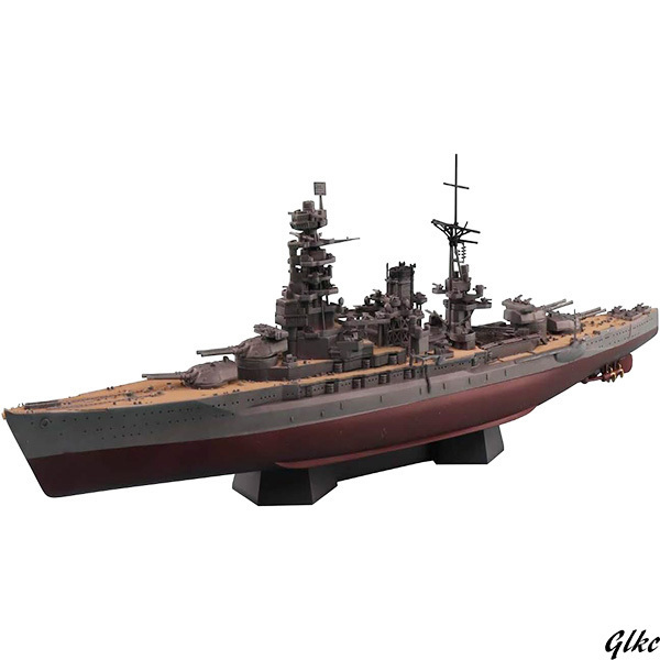 【組立必要】 コレクション　工作　模型　プラモデル　置物　ホビー　趣味　日本海軍　金属砲身付き　戦艦　海軍　1/700　プラスチック