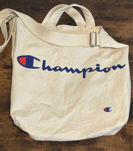 チャンピオン　コットンキャンバストート　champion トートバッグ