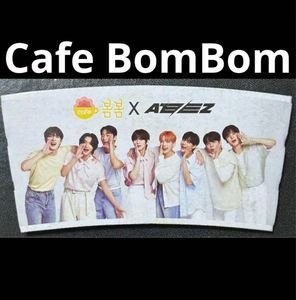 ATEEZ カフェ コラボ cafe bombom カップホルダー cup sleeve