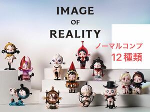 popmart skullpanda ノーマルコンプ12種　image of reality 匿名配送